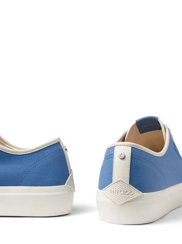 Jimmy Choo Leather top Trainers Blue