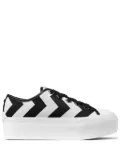 Jimmy Choo Palma Maxi geometric-print sneakers - White