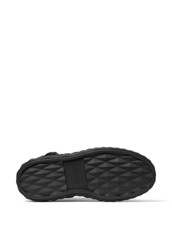 【関税込み】jimmy choo Diamond Sling' sneakers Diamond Sling | White Nappa Leather Slipper Trainers with