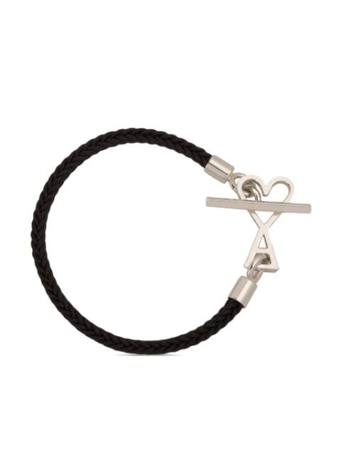 AMI Paris Ami de Coeur braided bracelet