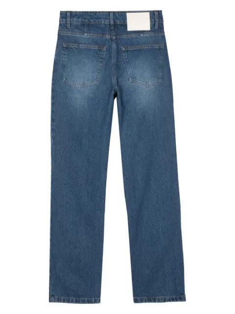 AMI Paris mid-rise straight-leg jeans