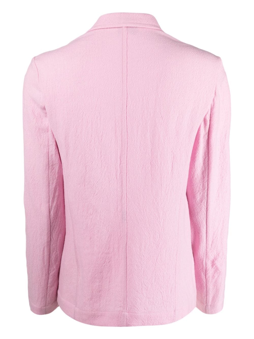 Shop Alysi Single-breasted Notched-collar Blazer In Pink