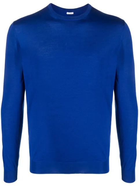 Malo fine-knit crew-neck jumper