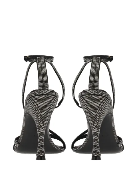 Ferragamo 105mm crystal-embellished leather sandals 769076 - 2