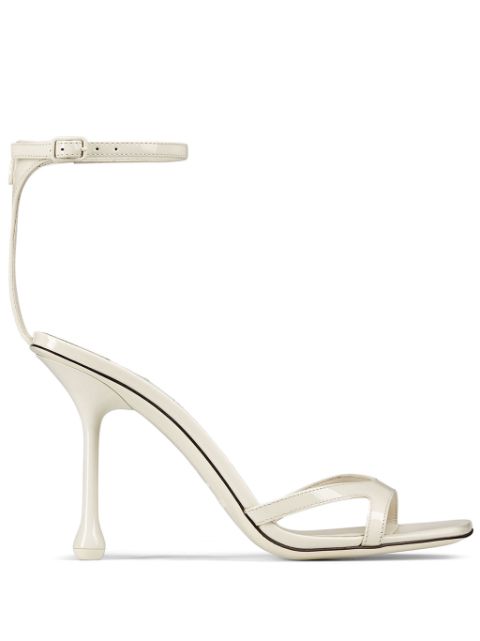 Jimmy Choo Ixia 95mm patent leather sandals