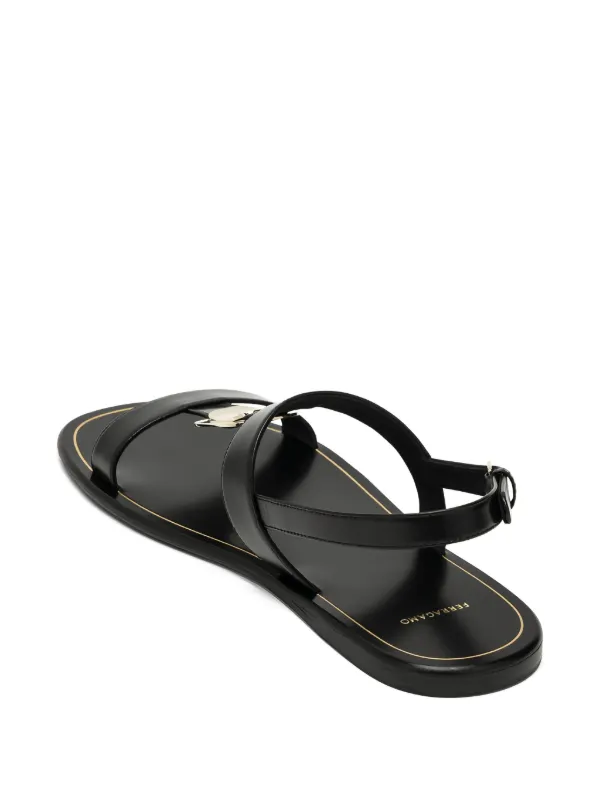 Salvatore Ferragamo オールレザーサンダル　8EE Salvatore Ferragamo オールレザーサンダル 8EE 楽天市場