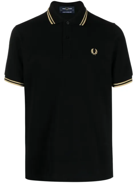 Fred Perry M12 logo-embroidered polo shirt