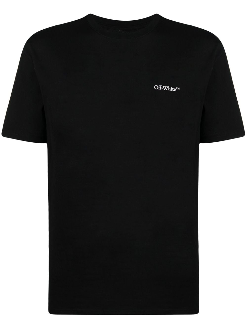 Off-White T-shirt met pijlprint Zwart