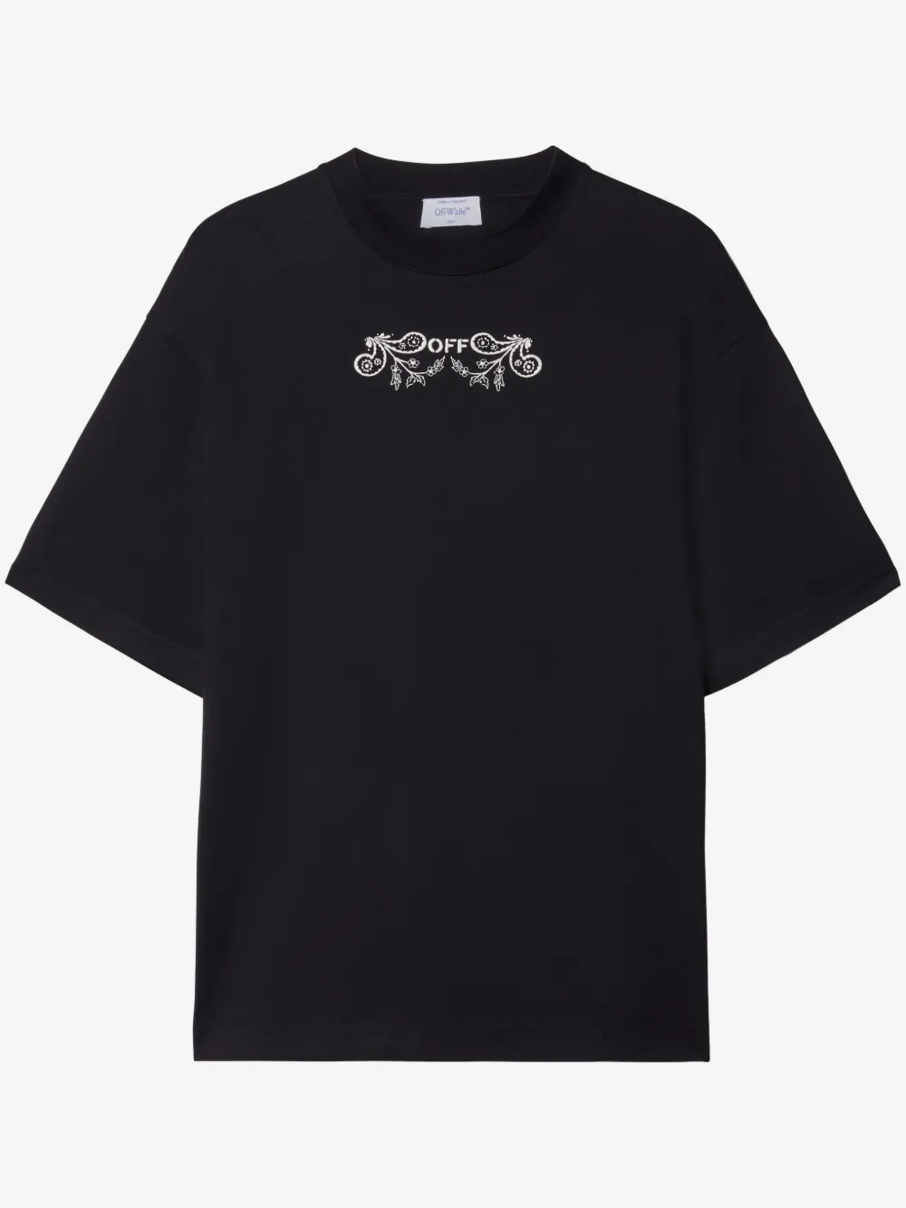 Off-White Tattoo Bandana Arrow-print T-shirt | Black | Image 1