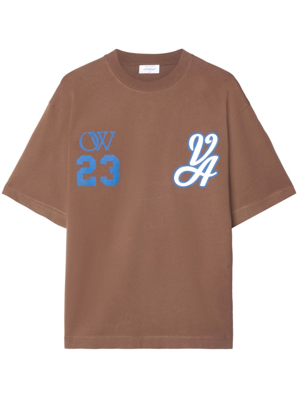 Off-White 23 Varsity Skate Cotton T-shirt - Farfetch