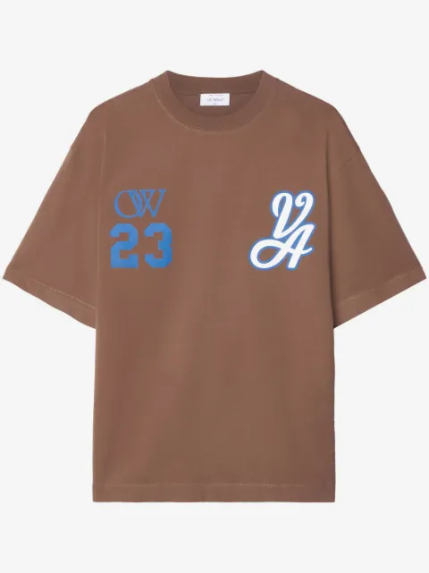 Off-White t-shirt 23 Varsity Skate en coton