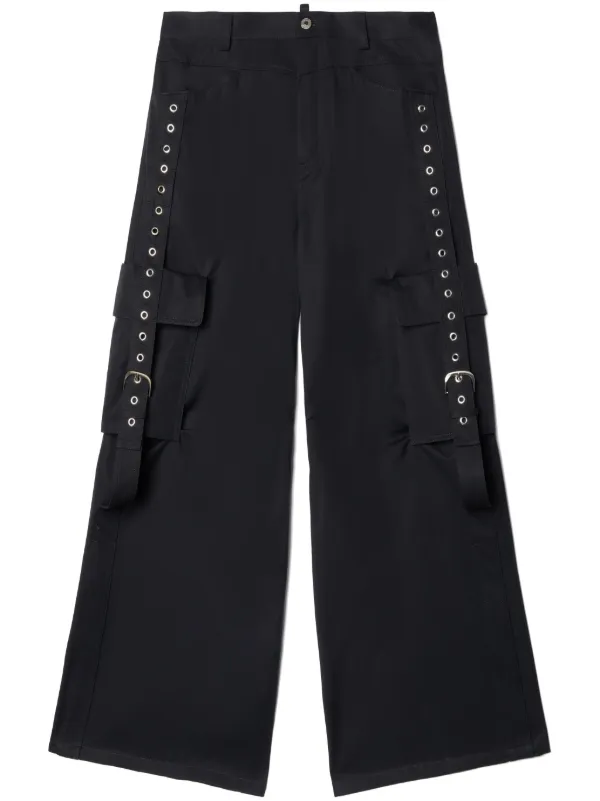 【送料0円】 Off-White バックル カーゴパンツ | ブラック | FARFETCH JP パンツ