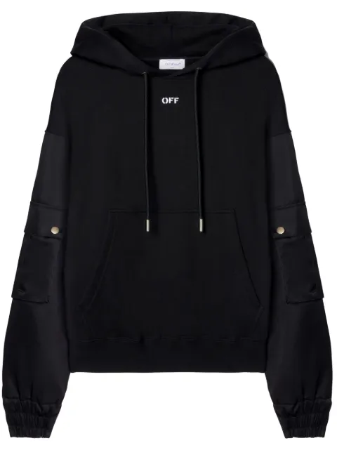 Off-White hoodie con logo estampado