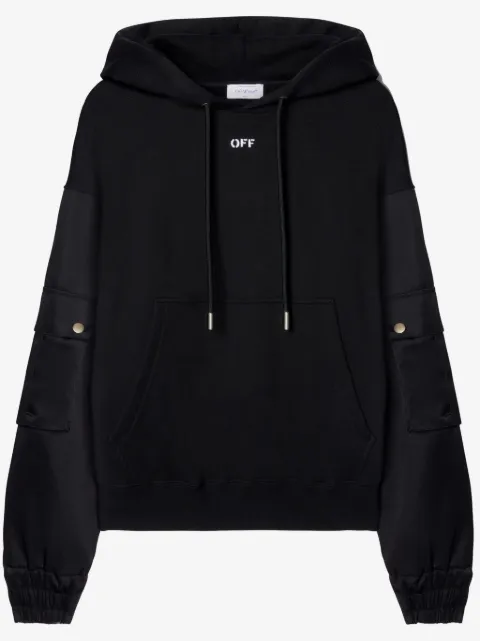 Off-White hoodie con logo estampado