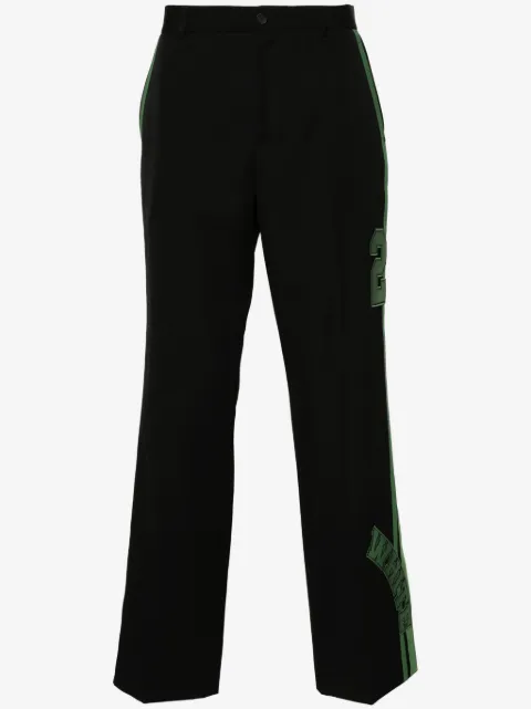 Off-White logo-patch trousers