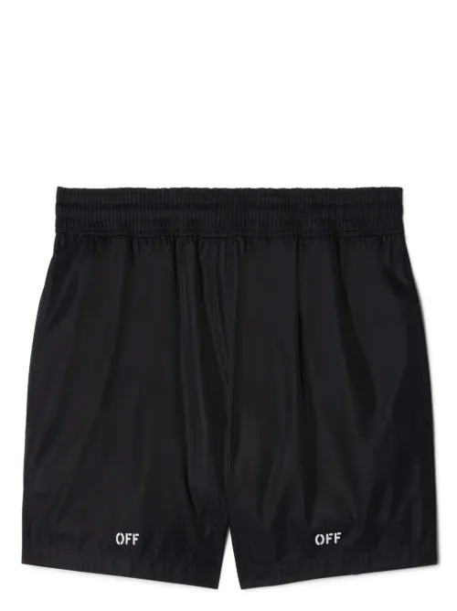 Short de bain à logo imprimé - Off-White - Modalova