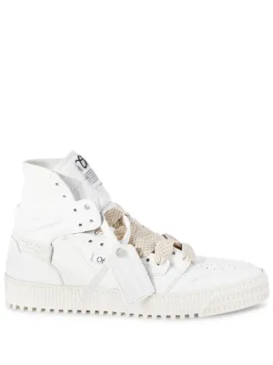 Off white security high top sneakers top