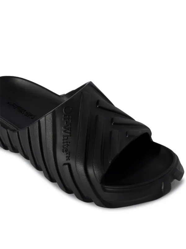 Mens off deals white sliders