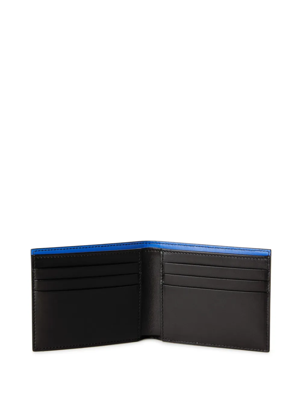 Shop Off-white Jitney Classic Leather Wallet In Schwarz