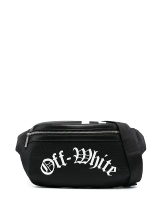 Off White Core Mesh Belt Bag Black FARFETCH
