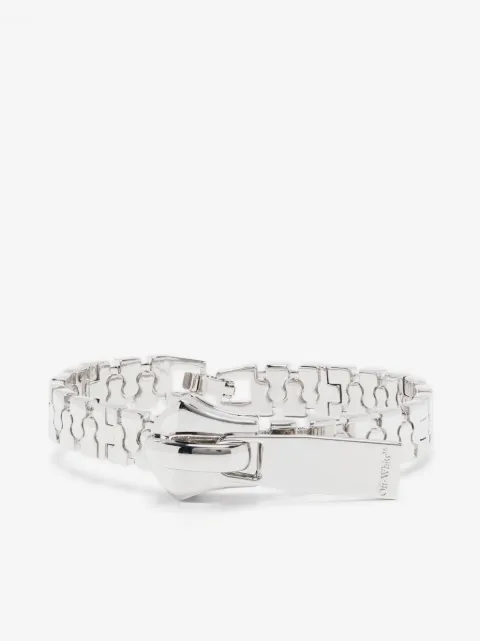 Off-White pulsera de cadena oversize