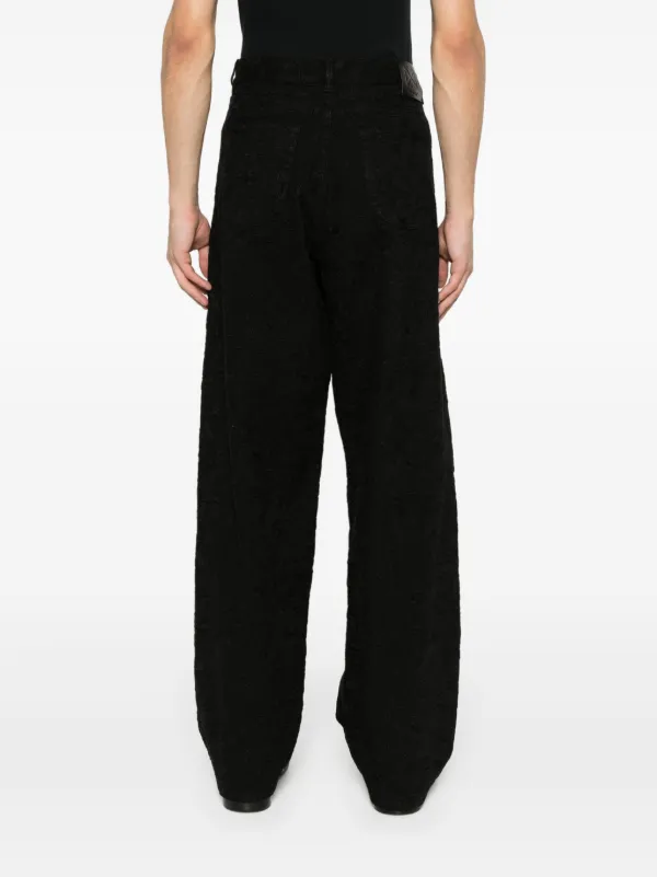 Off white cheap embroidered jeans