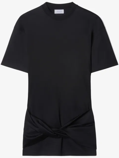 Off-White Arrow Twisted T-Shirt dress