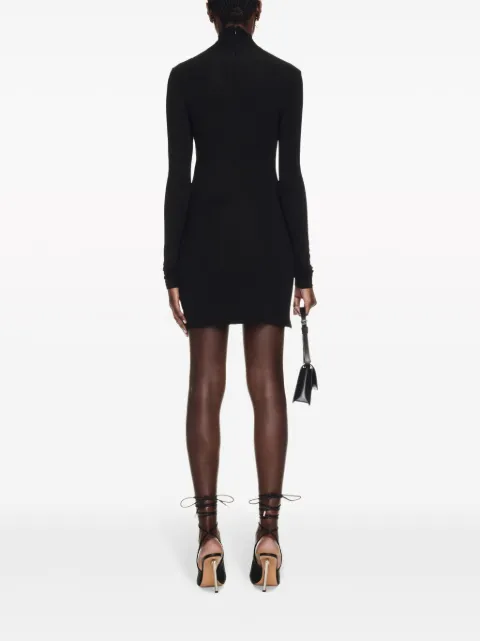 Off-White twist-detail long-sleeve minidress OWDB522S24FAB0011010 - 3