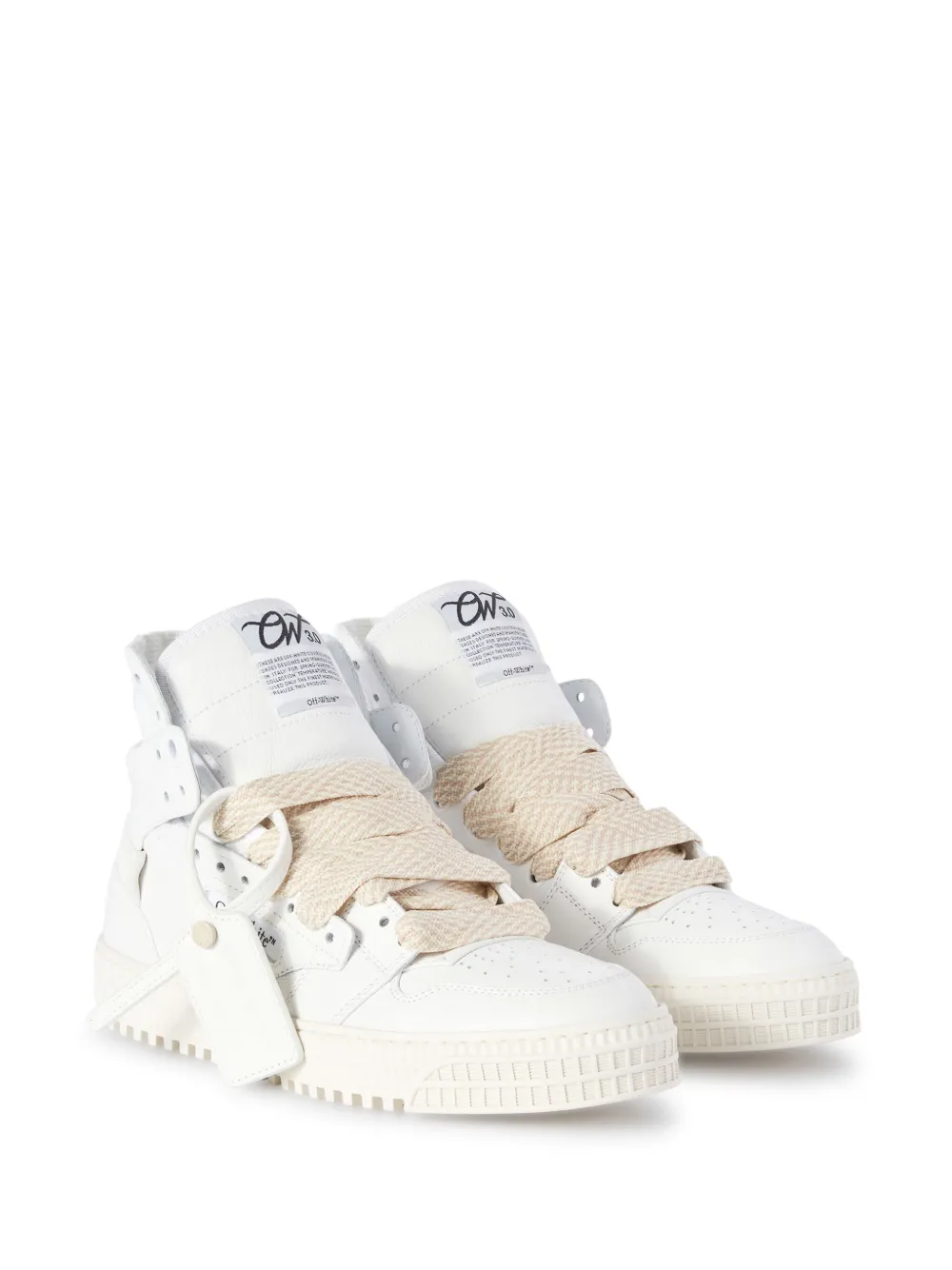 Off-White 3.0 Off Court leren sneakers - Wit