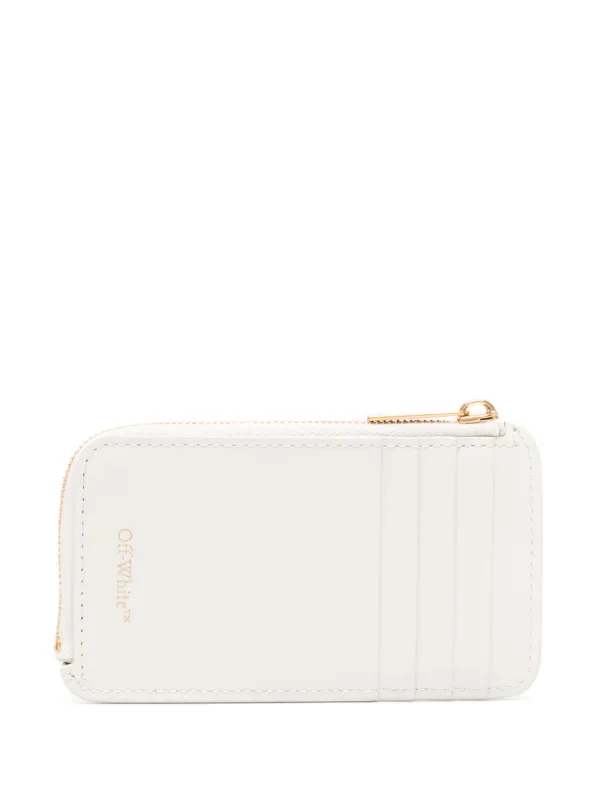 Off White | Bifold Wallet | Slim, Leather, RFID-Protected