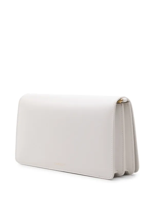 Off-White Jitney 1.7 Leather Shoulder Bag | White | FARFETCH