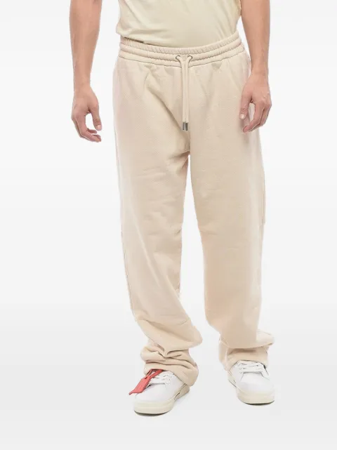 Off-White drawstring cotton track pants