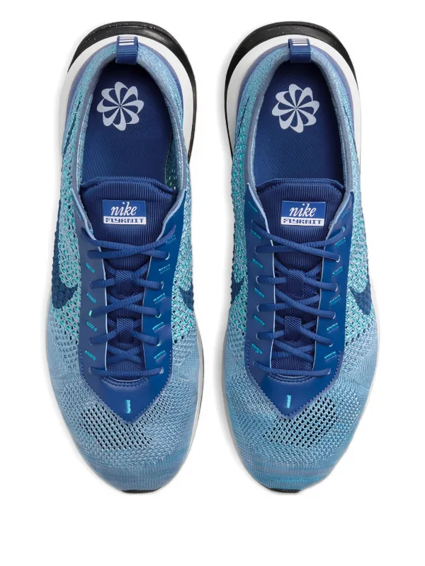 Nike Baskets Air Max Flyknit Deep Royal Blue/Electric Algae Bleu