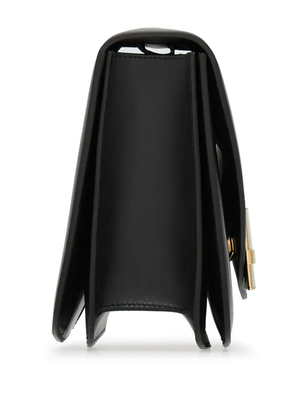 【関税・送料込み】FERRAGAMO CROSSBODY BAGS Ferragamo Men's Embossed Gancini Leather Crossbody Bag