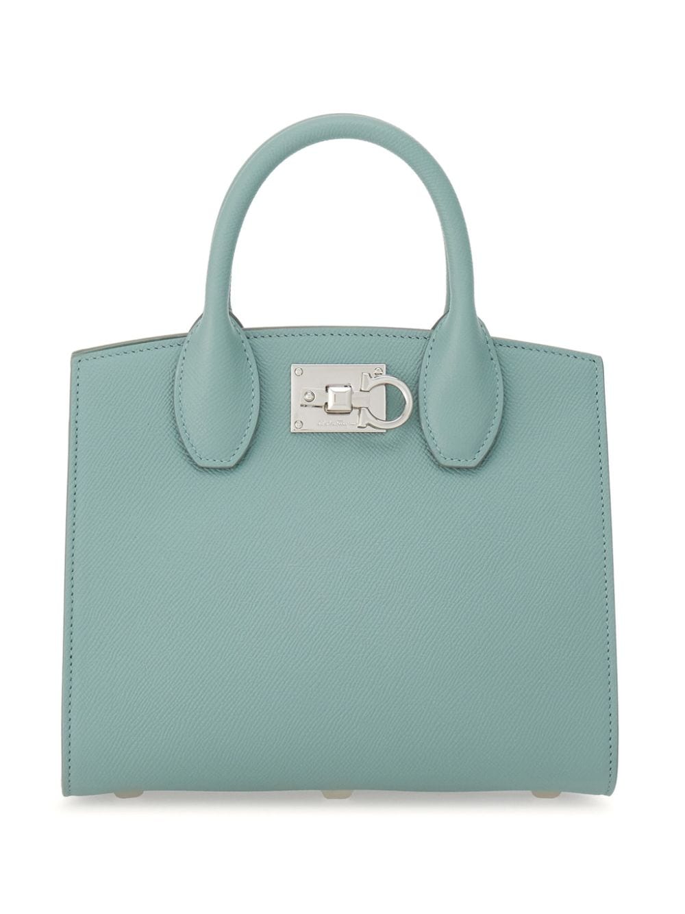 Ferragamo Studio leren shopper Blauw