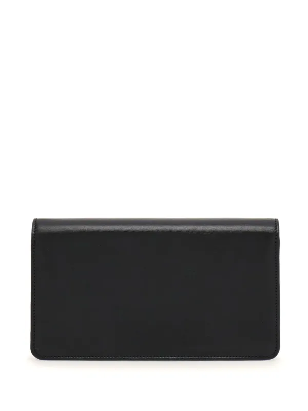 Ferragamo Double Gancini Leather Mini Bag | Black | FARFETCH