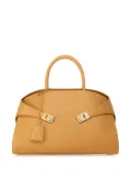 Ferragamo Hug leather tote bag - Neutrals