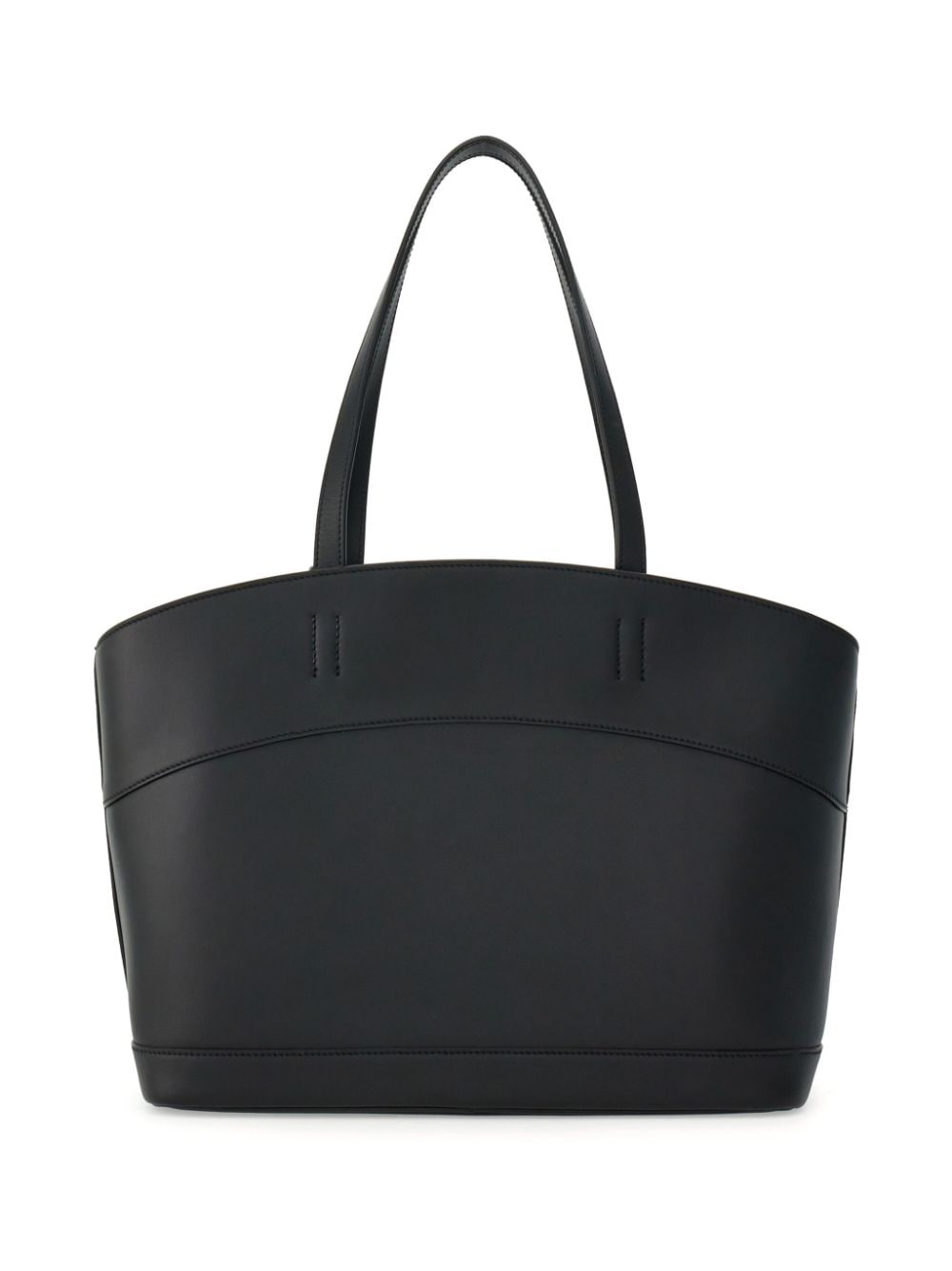 Shop Ferragamo Charming Logo-print Tote Bag In Black