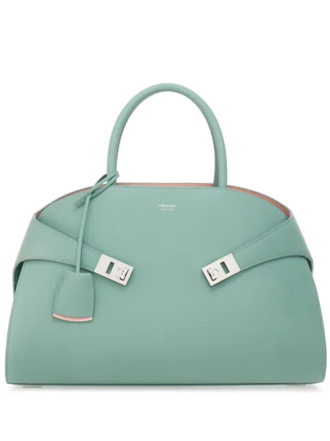 Ferragamo Hug leather tote bag