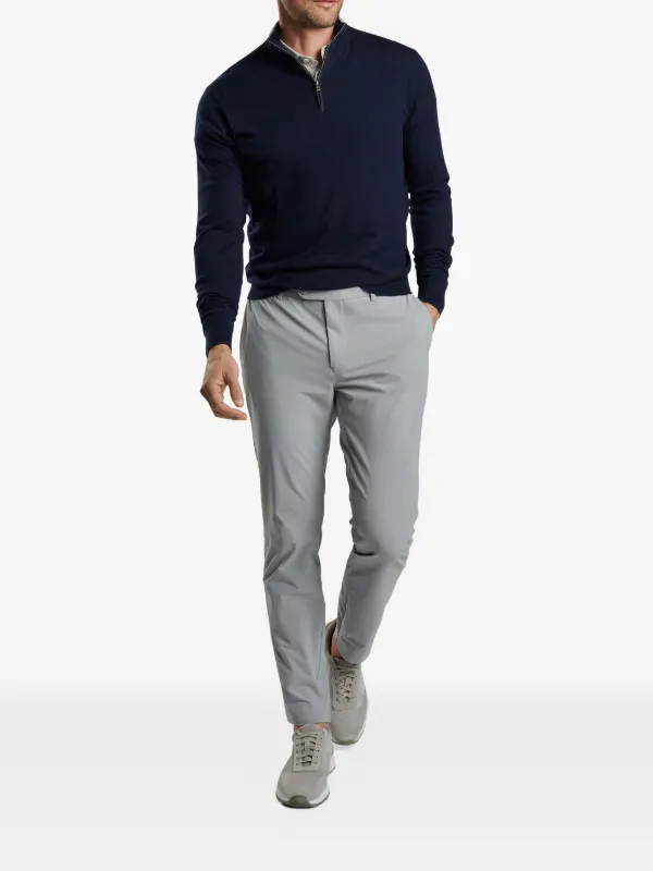 PETER MILLAR ハーフジップ　新品未使用 Peter Millar ハーフジップ セーター | ブルー | FARFETCH JP