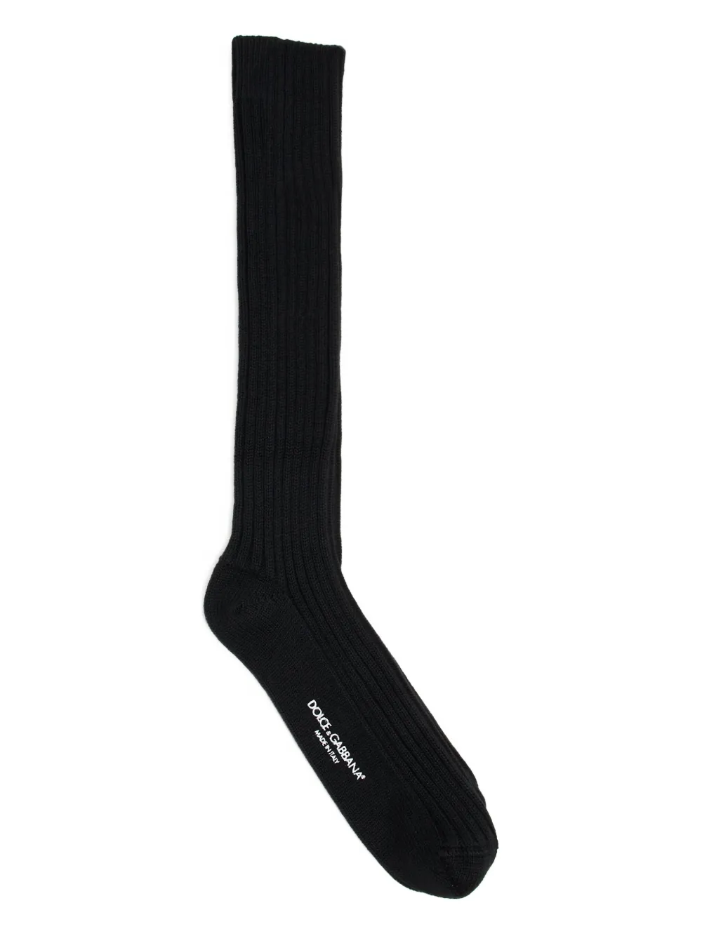 Dolce & Gabbana ribbed socks | Black | Image 1