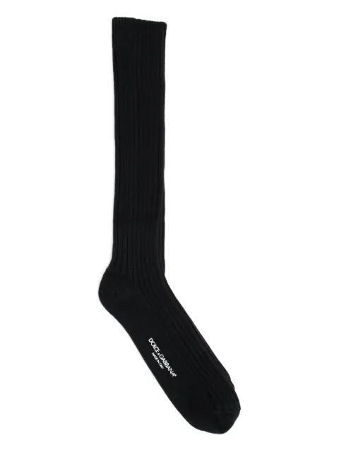Dolce & Gabbana ribbed socks