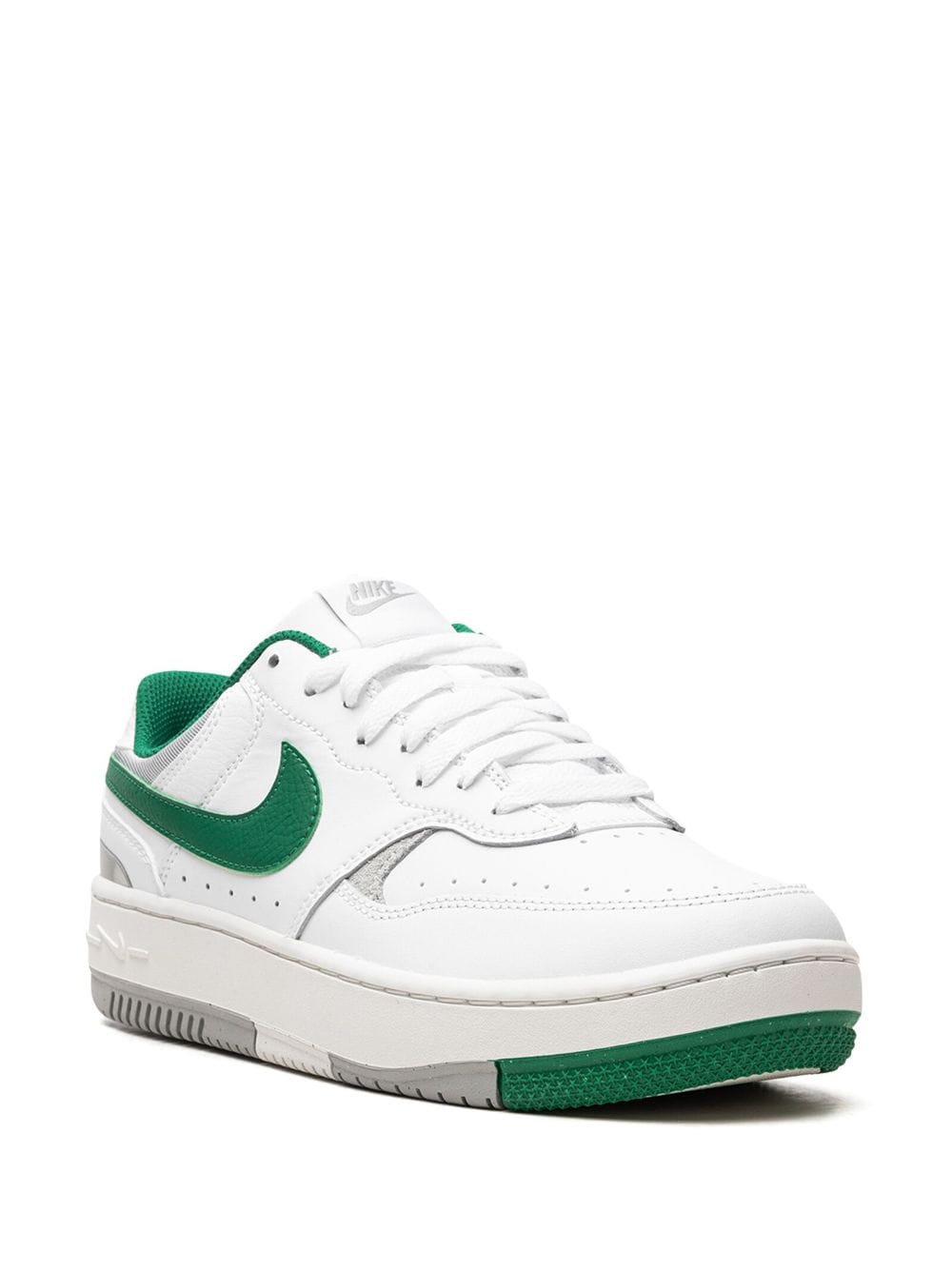 Shop Nike Gamma Force "malachite" Sneakers In White