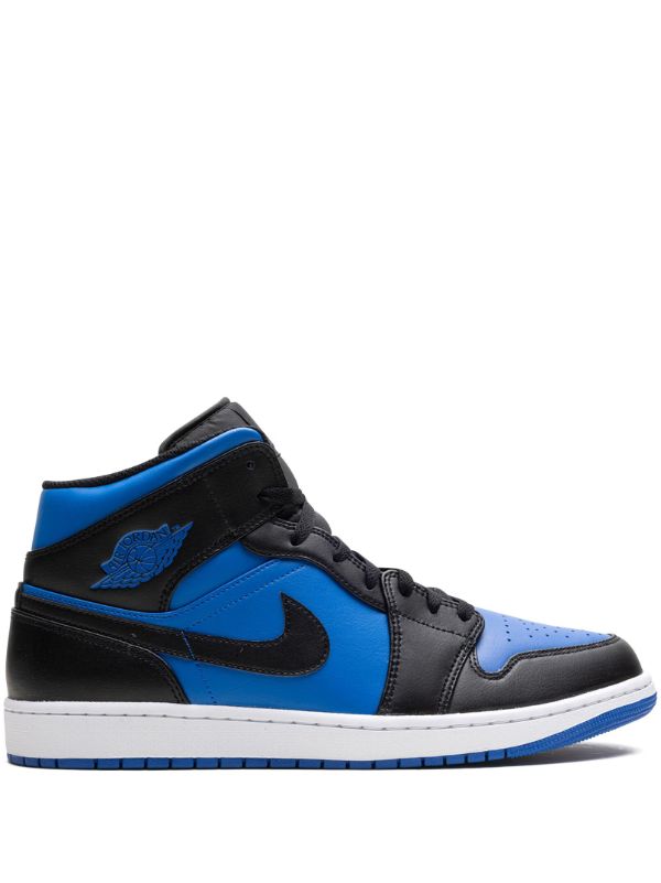 Jordan 1 mid deals royal blue