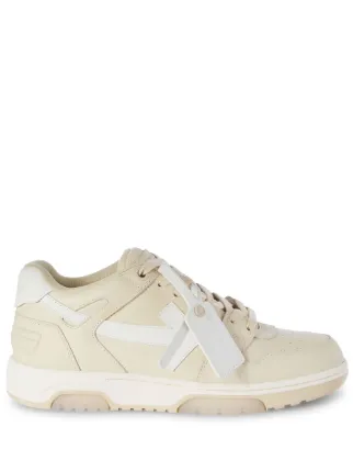 【関税込み】Out Of Office Sneakers - OFF WHITE - Leather - B Off-White Men's Out Of Office Leather Low-Top Sneakers