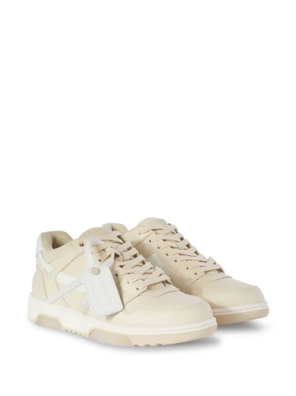 Off-White Out Of Office Leather Sneakers | Neutrals | FARFETCH