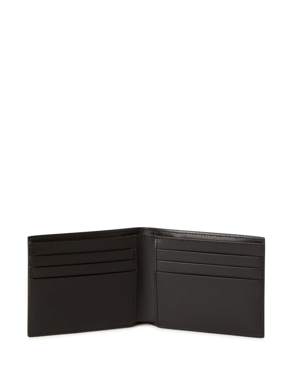 Shop Off-white Bookish Leather Wallet In Schwarz