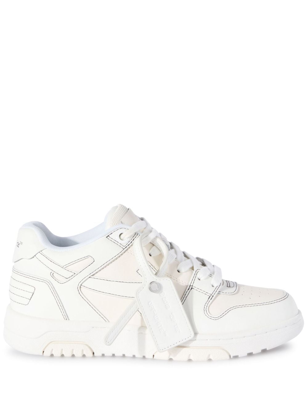 Shop Off-white Out Of Office Lace-up Sneakers In 白色