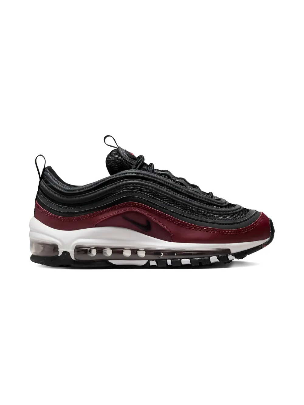 Nike Kids Air Max 97 "Anthracite Team Red" sneakers Black
