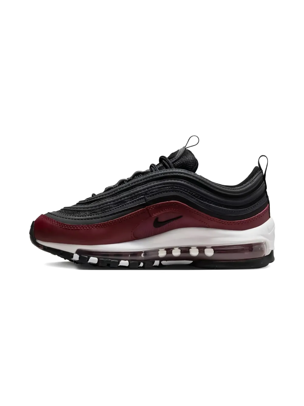 Nike Kids Air Max 97 "Anthracite Team Red" sneakers Black